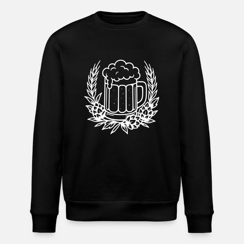Brancard - Sweat bio ROLLER Stanley/Stella Unisexe - noir