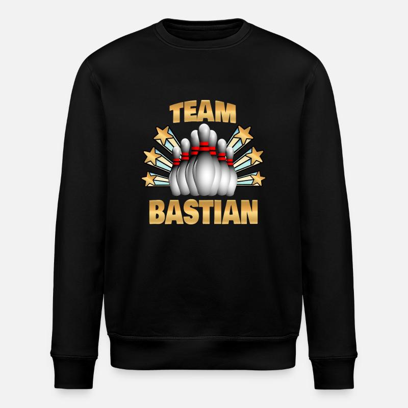 Bowling Bastian - Sweat bio ROLLER Stanley/Stella Unisexe - noir