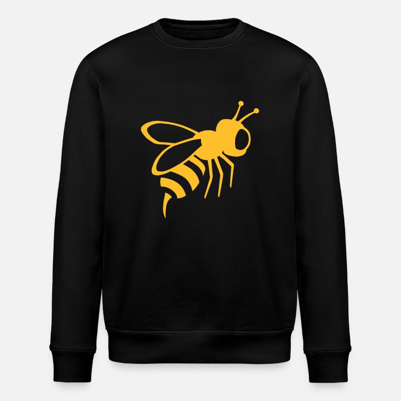 abeille, guêpe, insecte - Sweat bio ROLLER Stanley/Stella Unisexe - noir
