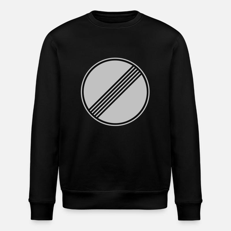 Freie Fahrt - Stanley/Stella Unisex Bio-Sweatshirt ROLLER - Schwarz