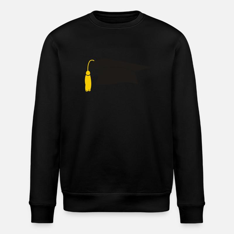 Toque Universitaire - Sweat bio ROLLER Stanley/Stella Unisexe - noir