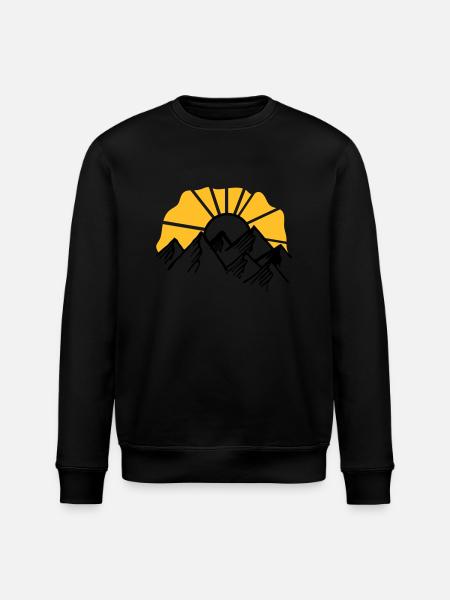 soleil - Sweat bio ROLLER Stanley/Stella Unisexe - noir
