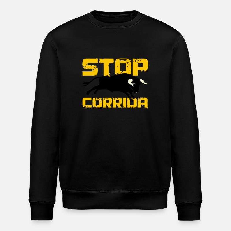 corrida - Stanley/Stella Unisex Bio-Sweatshirt ROLLER - Schwarz