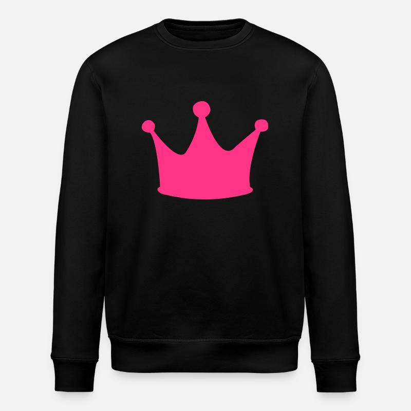 krone - Stanley/Stella Unisex Bio-Sweatshirt ROLLER - Schwarz
