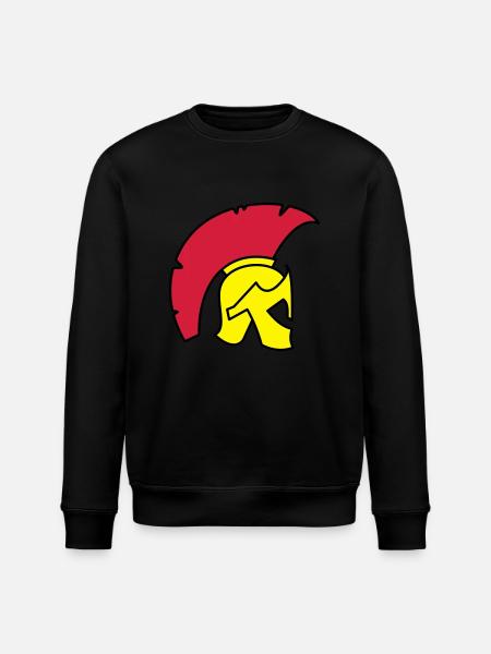 Spartan Helmet - Stanley/Stella ROLLER Unisex Organic Sweatshirt - black