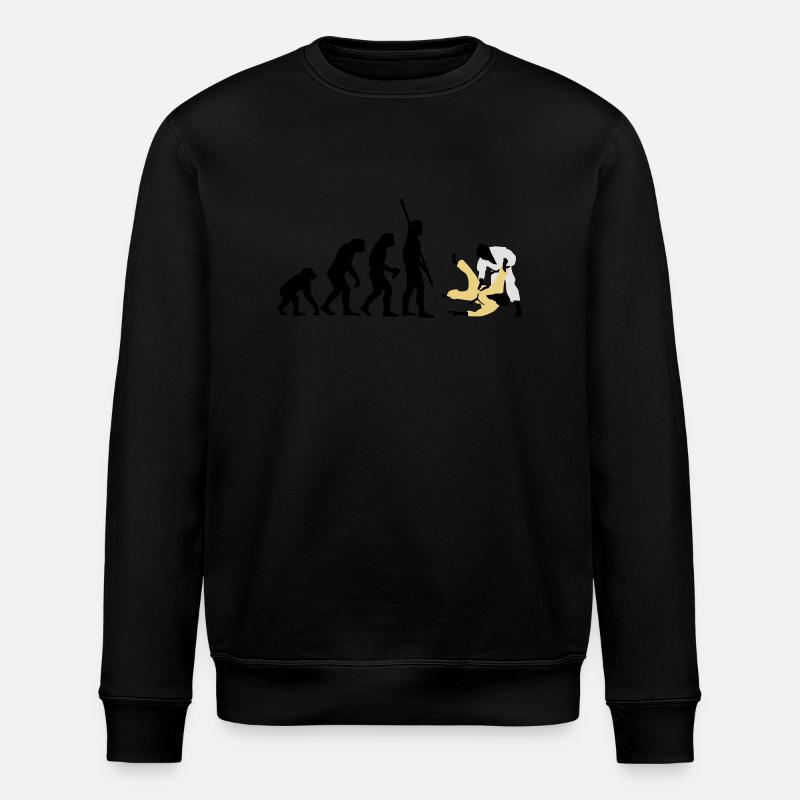 evolution_judo_a_3c - Sweat bio ROLLER Stanley/Stella Unisexe - noir