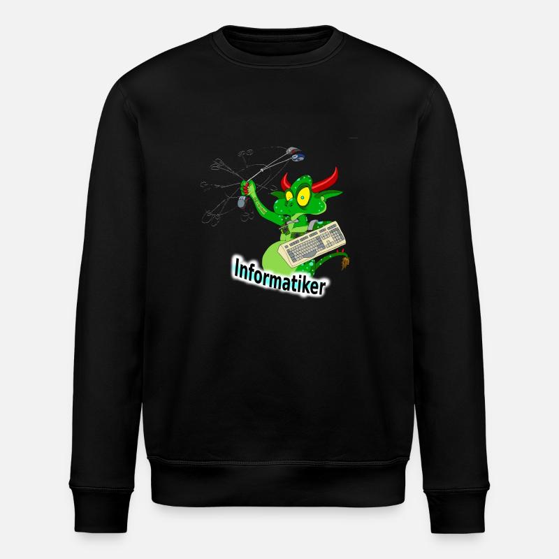 Informaticien - Sweat bio ROLLER Stanley/Stella Unisexe - noir