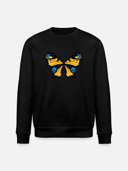 PFAUENAUGE - Stanley/Stella Unisex Bio-Sweatshirt ROLLER - Schwarz