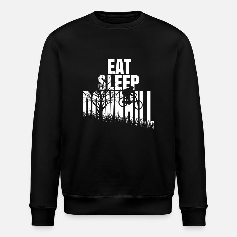 Downhill Gift Downhiller chemise - Sweat bio ROLLER Stanley/Stella Unisexe - noir
