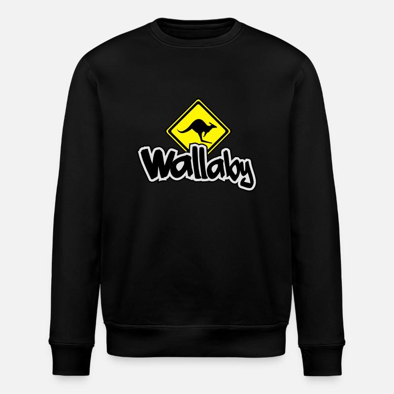 Kangaroo__V006 - Sweat bio ROLLER Stanley/Stella Unisexe - noir