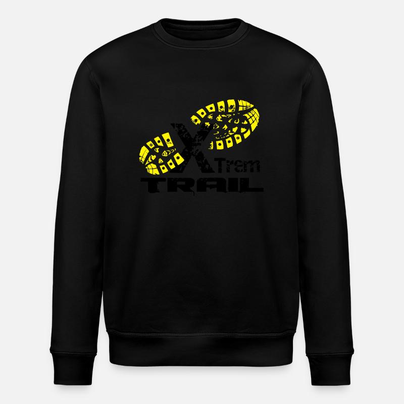 course a pied extreme - Sweat bio ROLLER Stanley/Stella Unisexe - noir