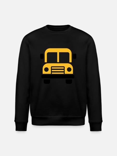 Bus - Stanley/Stella ROLLER Unisex Organic Sweatshirt - black
