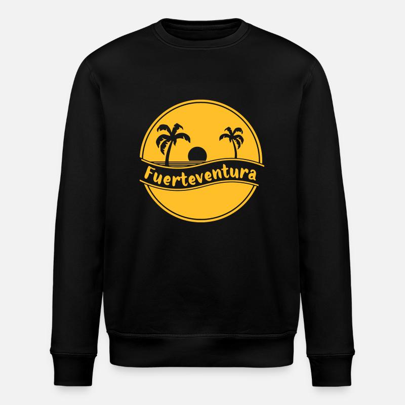 Fuerteventura - Stanley/Stella Unisex Bio-Sweatshirt ROLLER - Schwarz