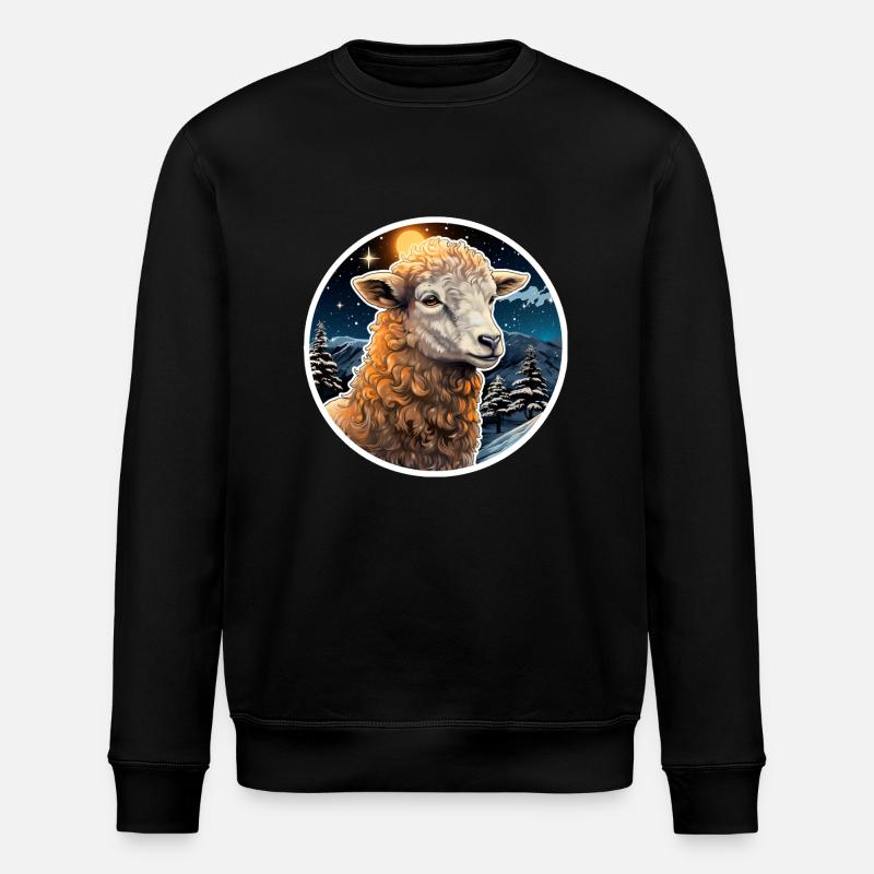 Laine d’hiver - Sweat bio ROLLER Stanley/Stella Unisexe - noir