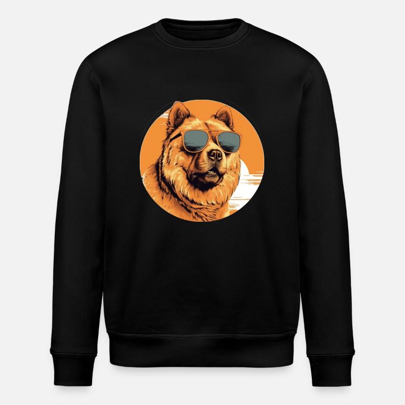 Chow - Stanley/Stella ROLLER Unisex Organic Sweatshirt - black