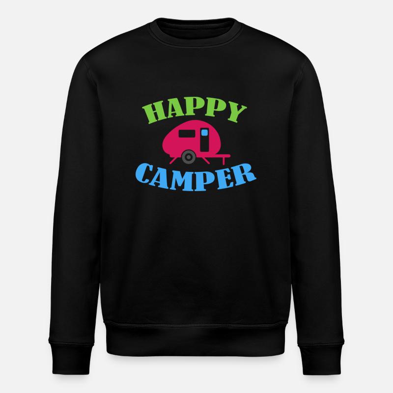 Camping - Stanley/Stella ROLLER Unisex Organic Sweatshirt - black