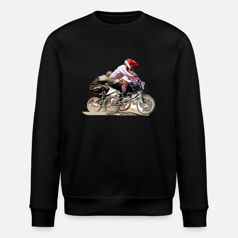 BMX - Stanley/Stella ROLLER Unisex Organic Sweatshirt - black