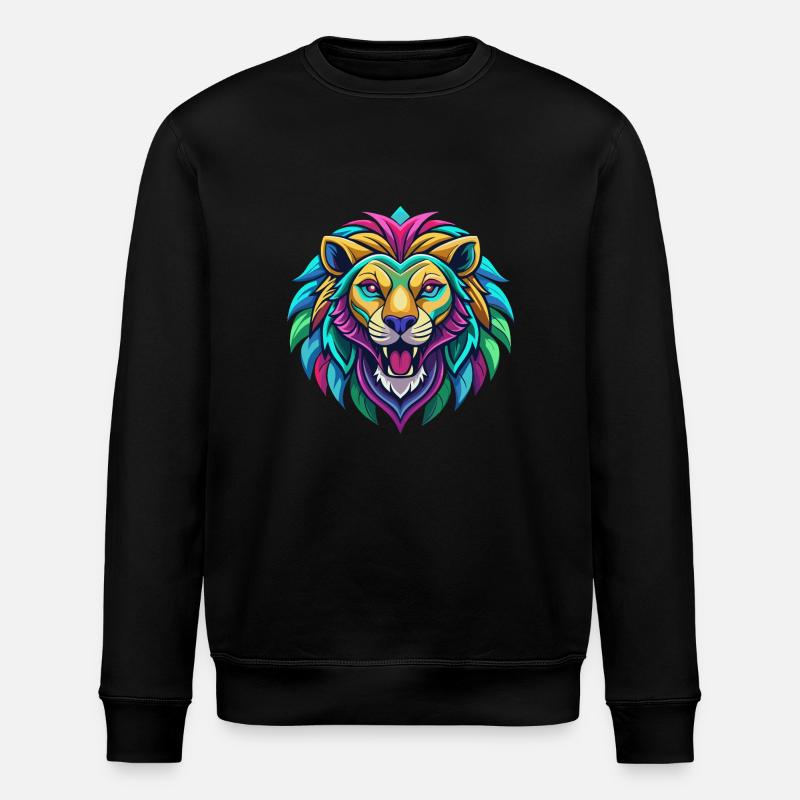LÖWE - Stanley/Stella Unisex Bio-Sweatshirt ROLLER - Schwarz