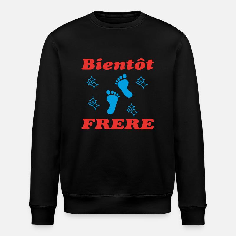 BIENTOT FRERE - Sweat bio ROLLER Stanley/Stella Unisexe - noir