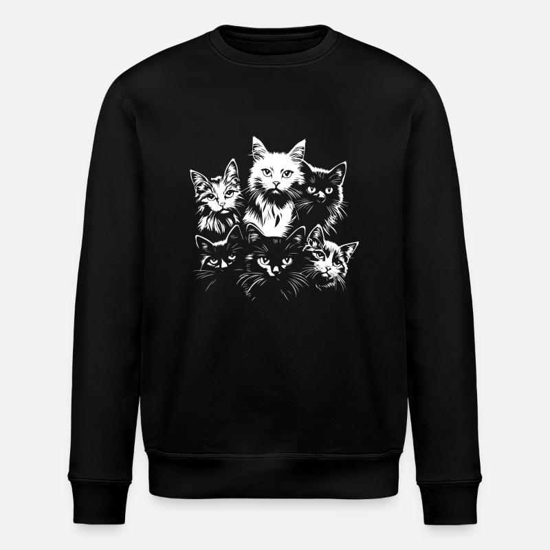 Équipe Cat - Sweat bio ROLLER Stanley/Stella Unisexe - noir
