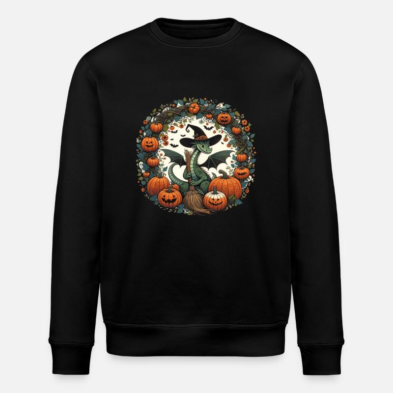 Dragon d’Halloween - Sweat bio ROLLER Stanley/Stella Unisexe - noir