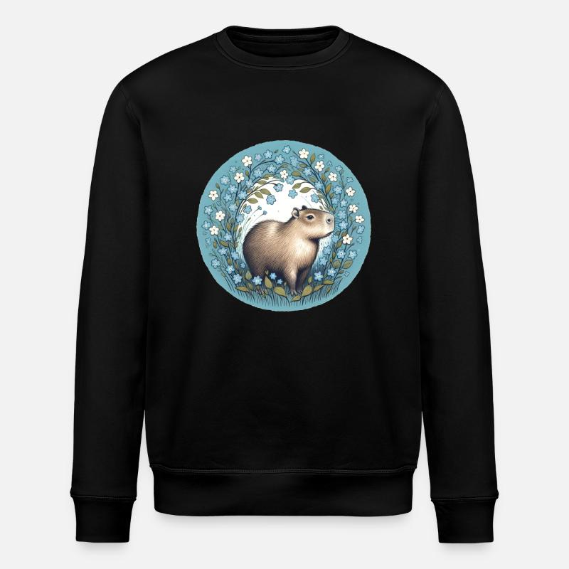 Capybara - Sweat bio ROLLER Stanley/Stella Unisexe - noir