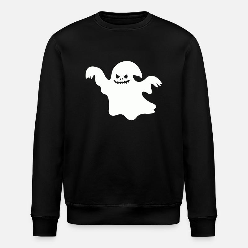ghost - Stanley/Stella Unisex Bio-Sweatshirt ROLLER - Schwarz