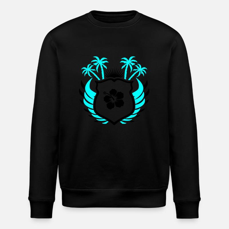 paradies symbol01 - Stanley/Stella Unisex Bio-Sweatshirt ROLLER - Schwarz