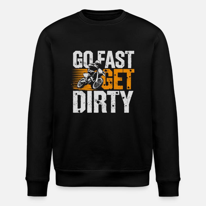 Speed und Schmutz vereint - Stanley/Stella Unisex Bio-Sweatshirt ROLLER - Schwarz