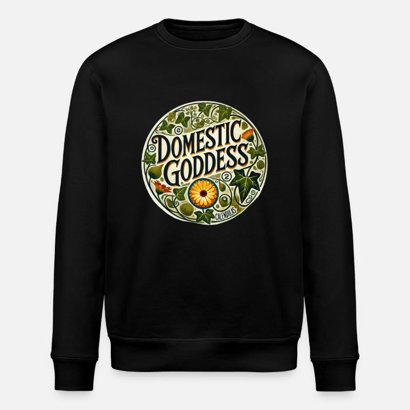 Déesse domestique - Sweat bio ROLLER Stanley/Stella Unisexe - noir