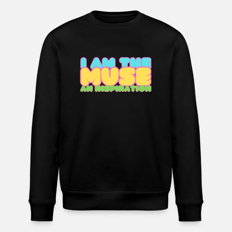 Je suis une inspiration - Sweat bio ROLLER Stanley/Stella Unisexe - noir