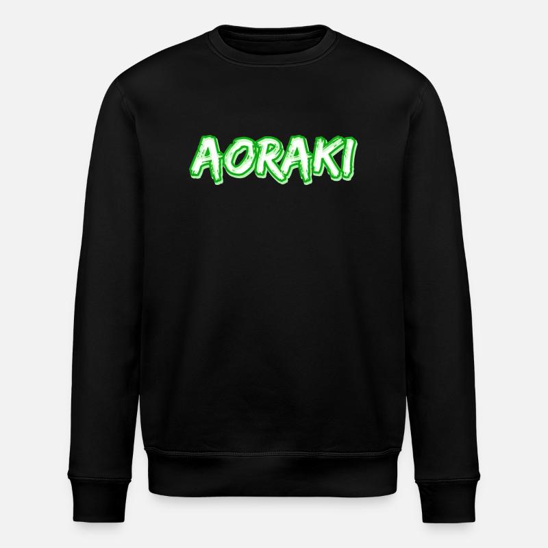 Gift for Aoraki - Stanley/Stella ROLLER Unisex Organic Sweatshirt - black