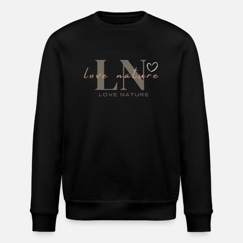 Aimez la nature - Sweat bio ROLLER Stanley/Stella Unisexe - noir