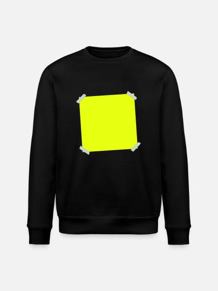 Post it - Stanley/Stella Unisex Bio-Sweatshirt ROLLER - Schwarz