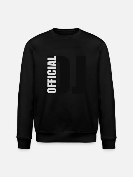 official DJ - Stanley/Stella ROLLER Unisex Organic Sweatshirt - black