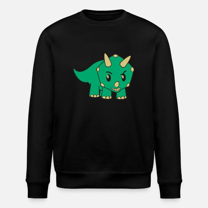 Dino - Sweat bio ROLLER Stanley/Stella Unisexe - noir