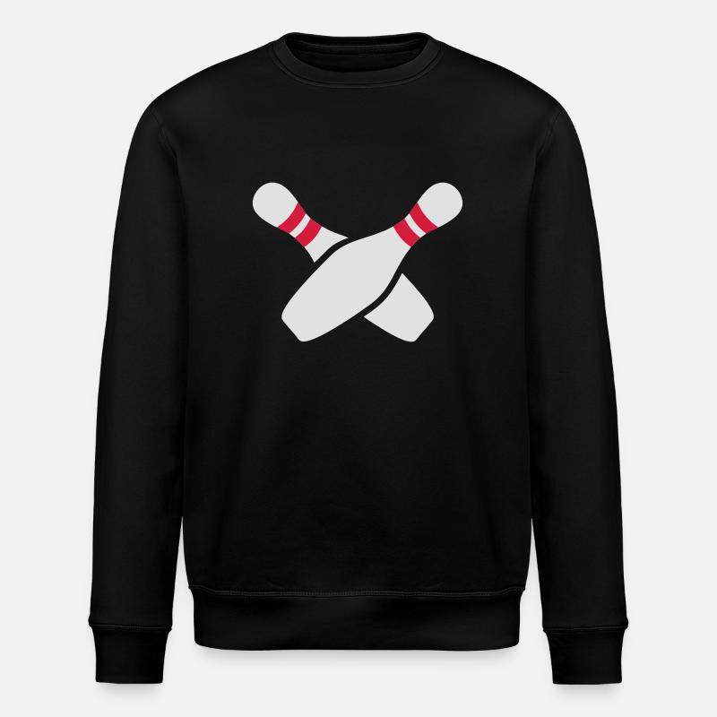 Bowling - Stanley/Stella ROLLER Unisex Organic Sweatshirt - black