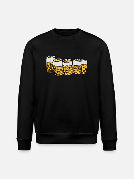 bierkrüge.ai - Stanley/Stella Unisex Bio-Sweatshirt ROLLER - Schwarz