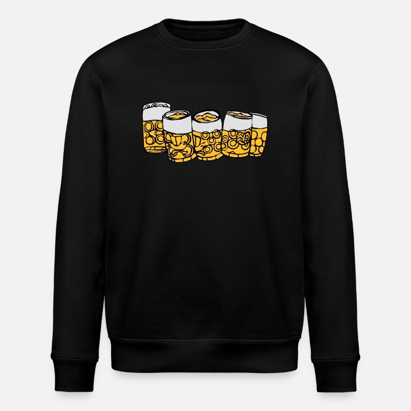 bierkrüge.ai - Stanley/Stella Unisex Bio-Sweatshirt ROLLER - Schwarz