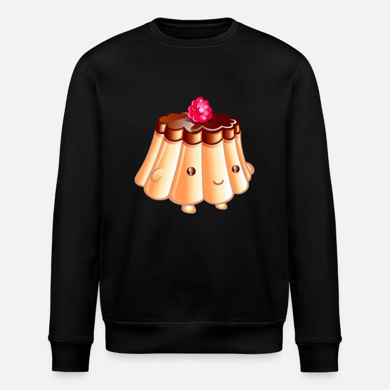 Flamboise le flan - Sweat bio ROLLER Stanley/Stella Unisexe - noir