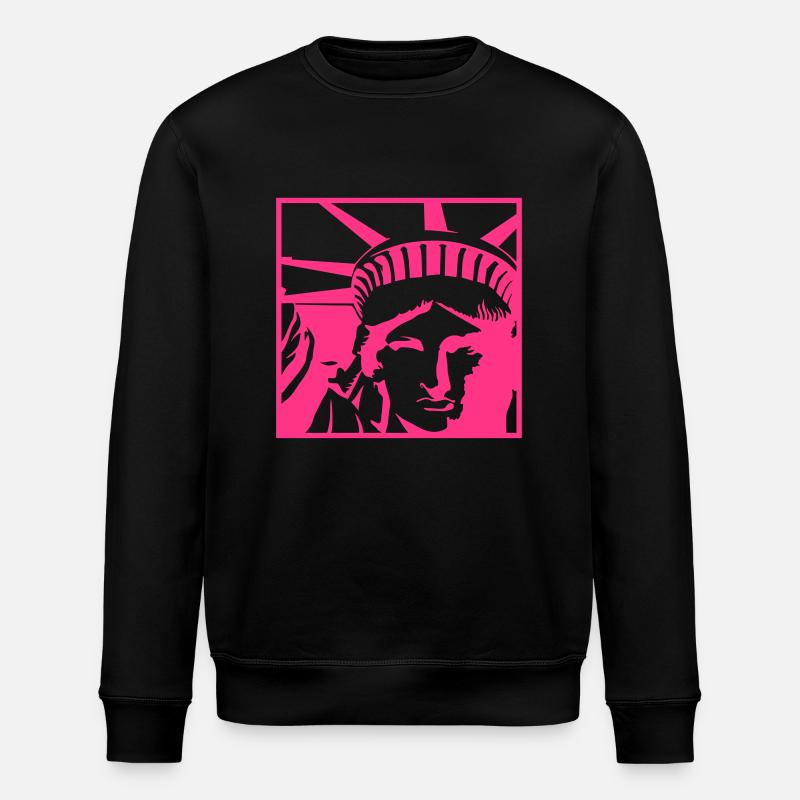 Statue de la Liberté - Sweat bio ROLLER Stanley/Stella Unisexe - noir