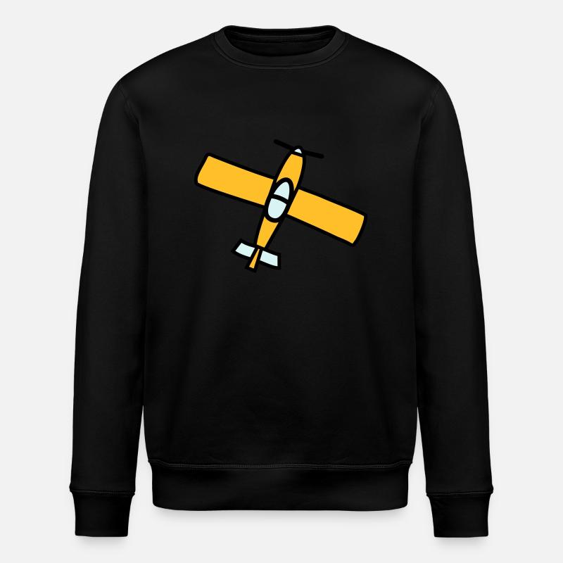 Airplane Design - Sweat bio ROLLER Stanley/Stella Unisexe - noir
