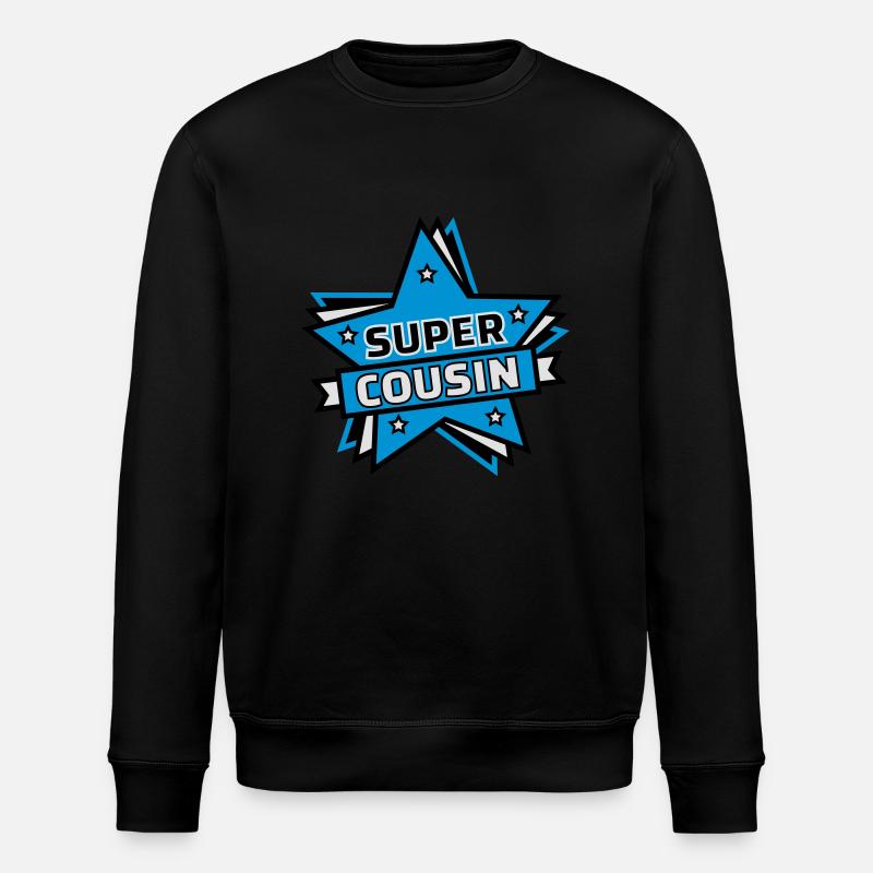 Super cousin - Sweat bio ROLLER Stanley/Stella Unisexe - noir