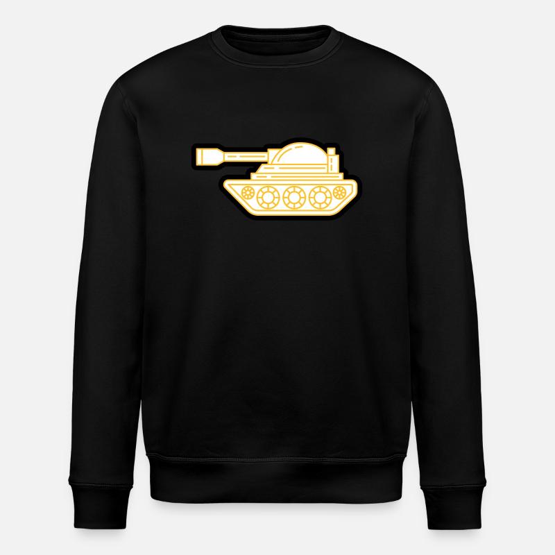 Panzer - Stanley/Stella Unisex Bio-Sweatshirt ROLLER - Schwarz