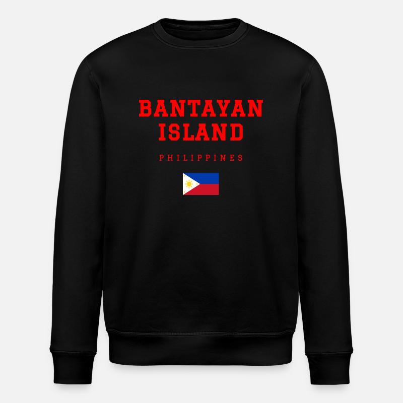 Bantayan, Philippines - Stanley/Stella ROLLER Unisex Organic Sweatshirt - black