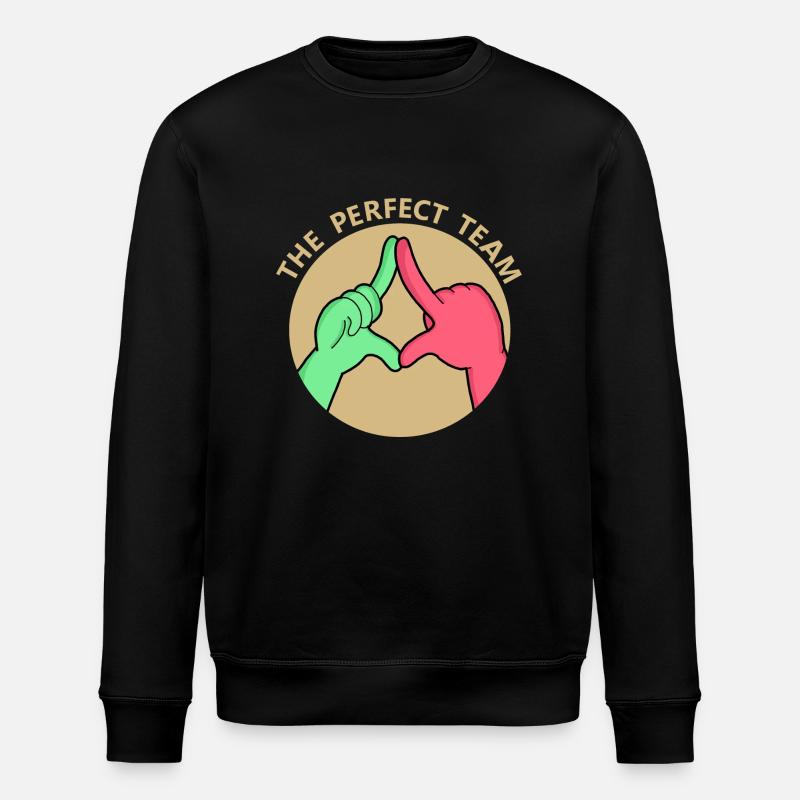 LA MEILLEURE ÉQUIPE - Sweat bio ROLLER Stanley/Stella Unisexe - noir