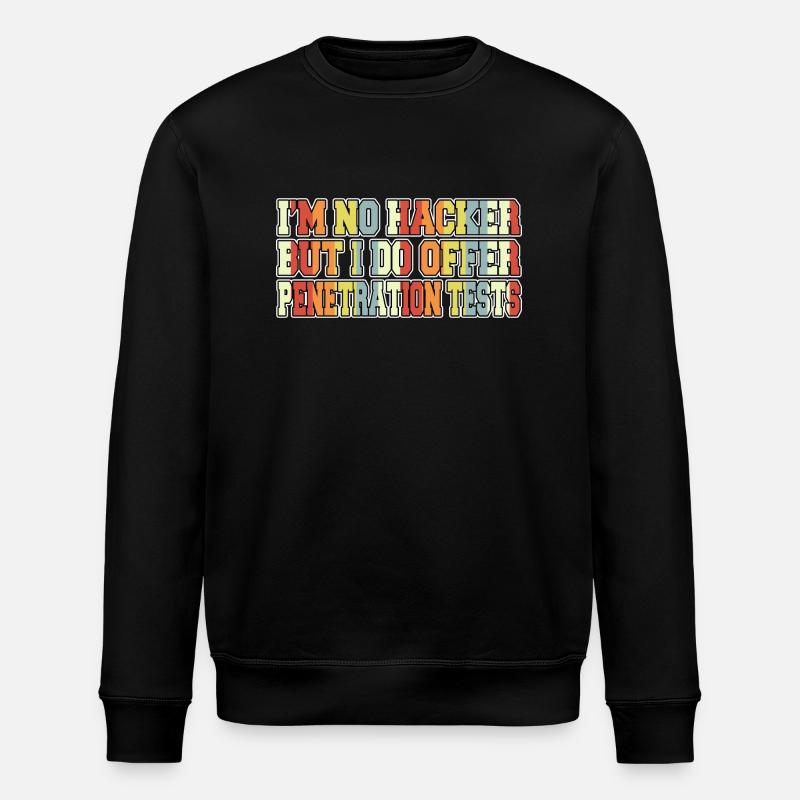 birthday internet computer science - Stanley/Stella Unisex Bio-Sweatshirt ROLLER - Schwarz