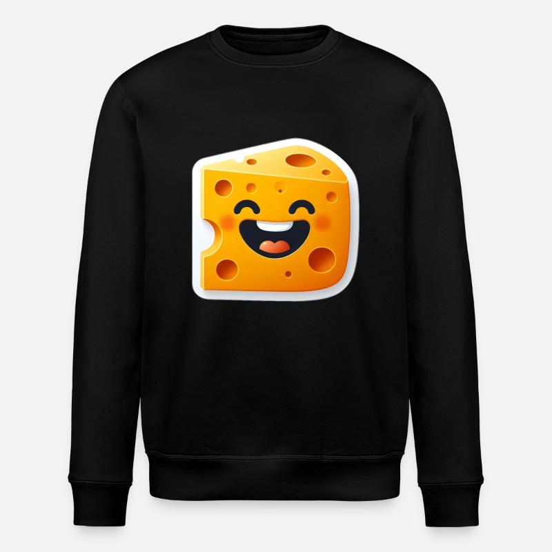 Formage souriant - Sweat bio ROLLER Stanley/Stella Unisexe - noir