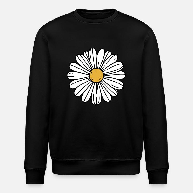 Daisy - Stanley/Stella ROLLER Unisex Organic Sweatshirt - black