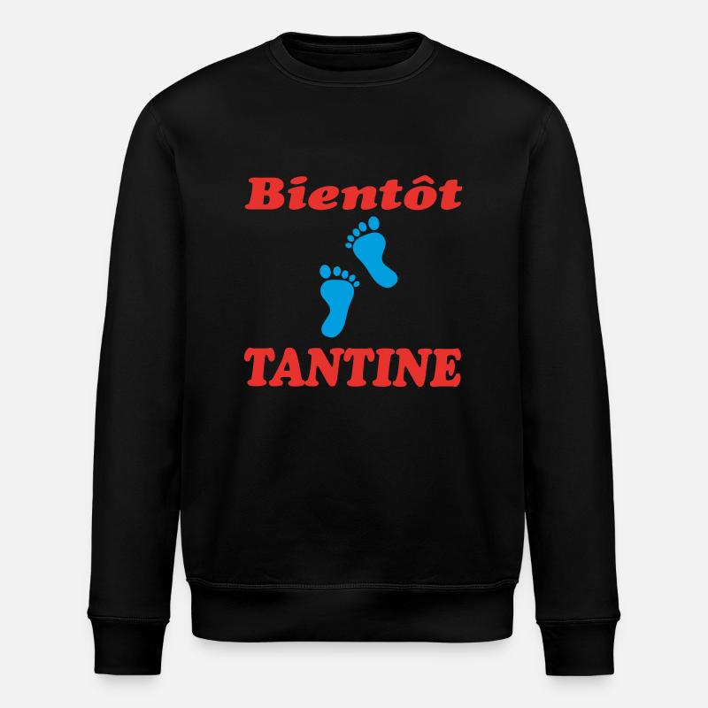 BALD TANTINE - Stanley/Stella Unisex Bio-Sweatshirt ROLLER - Schwarz
